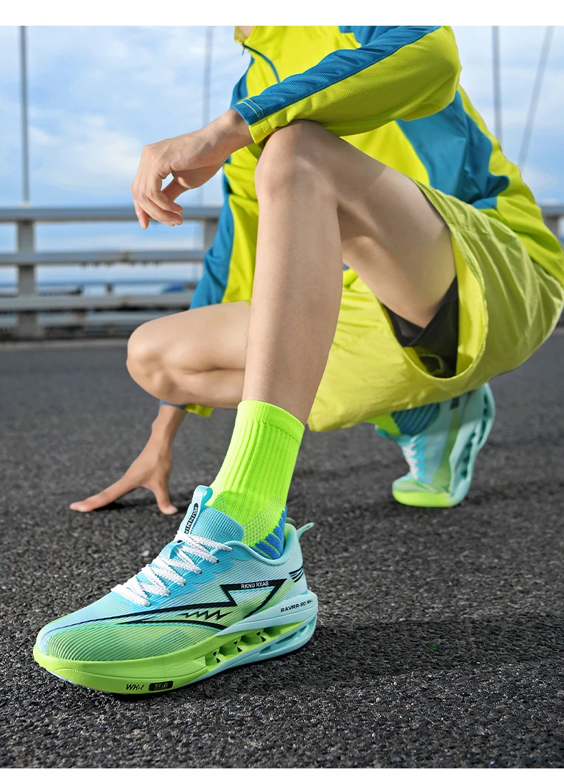 Marathon-Laufschuhe für Herren, spezielle Sneaker, Damen-Outdoor-Jogging-Sportschuhe, trendige, atmungsaktive und leichte Sportschuhe für Damen. – Detail 5