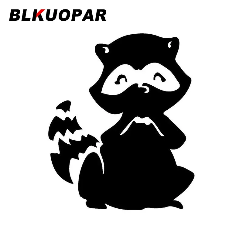 BLKUOPAR For The Squirrel Covering Its Mouth Car Stickers Air Conditioner Waterproof Decal Die-cut Personality Graphics Decals