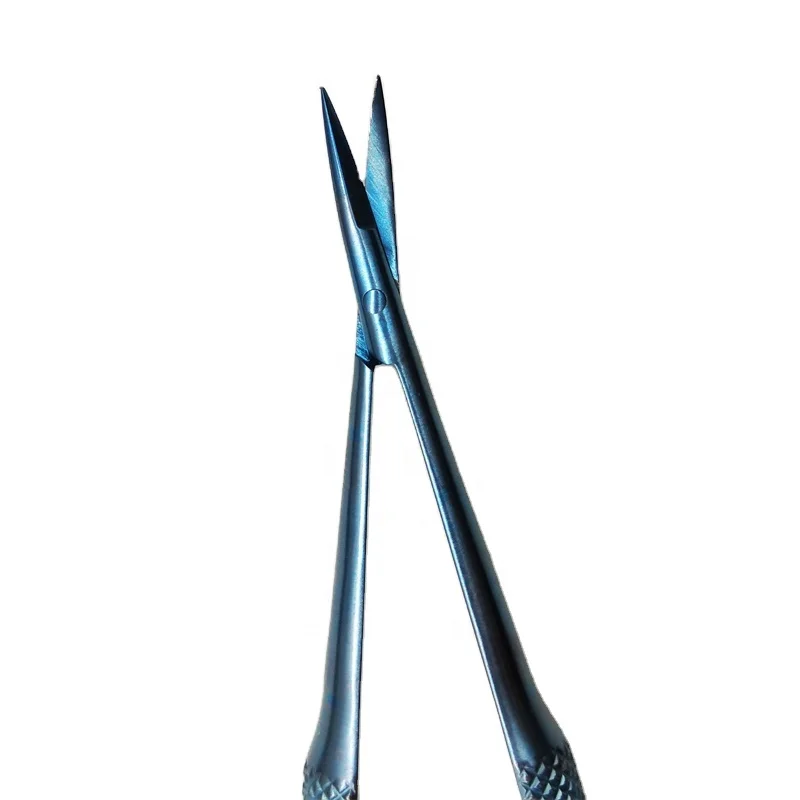 Dental Microsurgical Kit Titanium Alloy Microsurgical Scissors Holders and Tissue Pliers