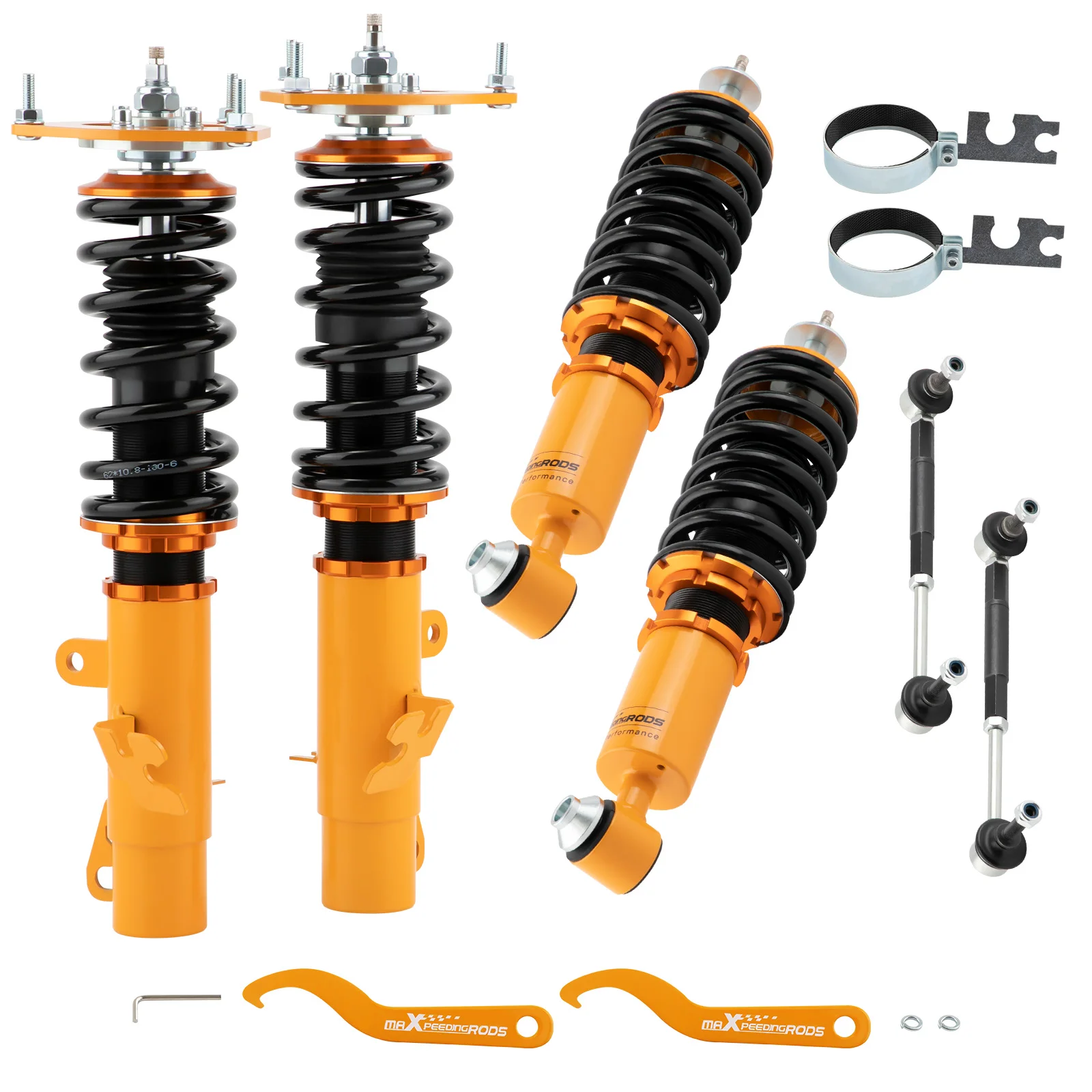 

24 Ways Adjustable Damper Coilovers For Mini Clubman R55 Wagon Cooper 2007–2014 Suspension Shocks 2007-2014 Spring