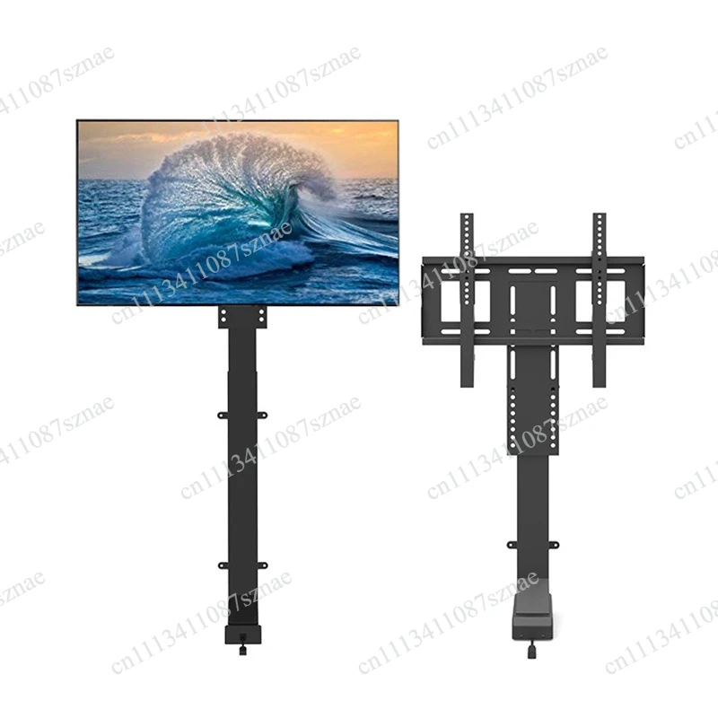 Electric Height-Adjustable TV Bracket for 32-70 Inch Hidden Cabinet Lift, Motorized with Remote Control for Easy Installation