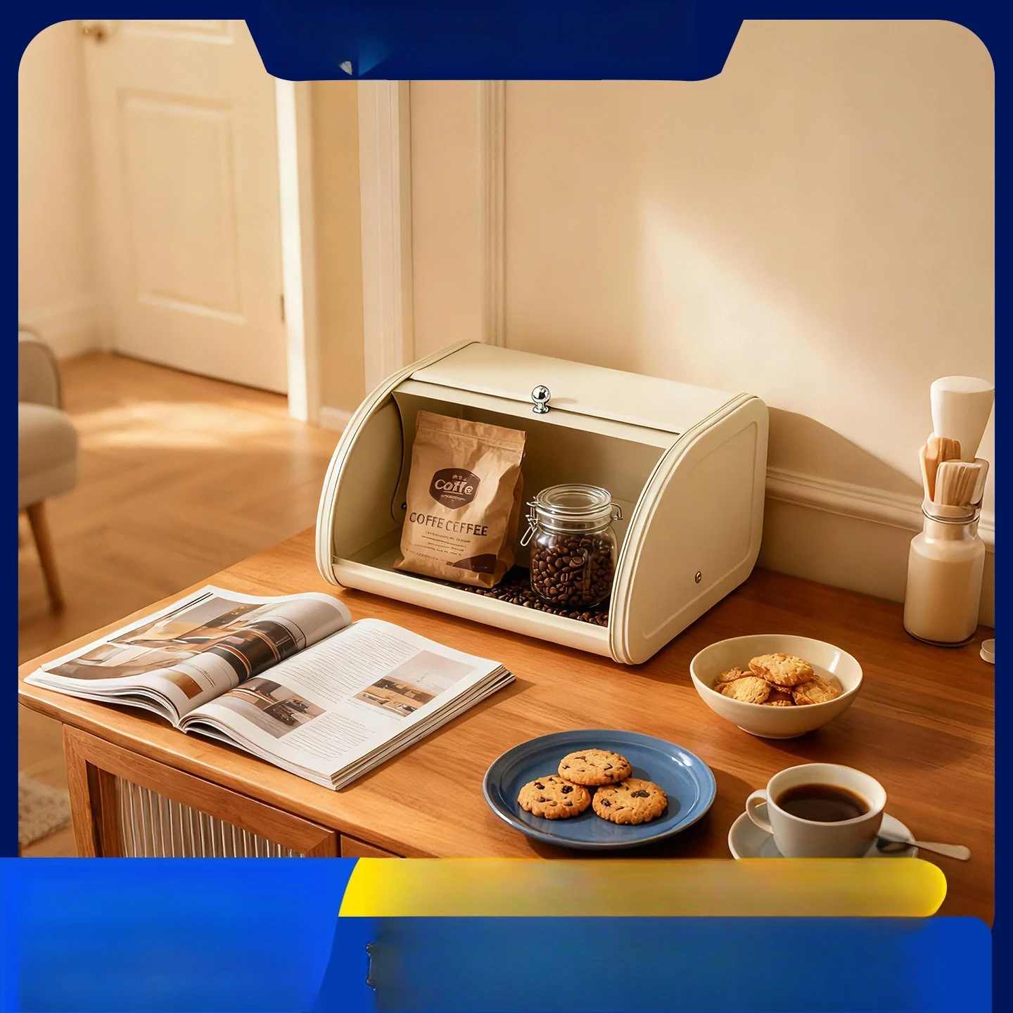 Bread Box Baking Small Items Kitchen Supplies Creative Storage Box