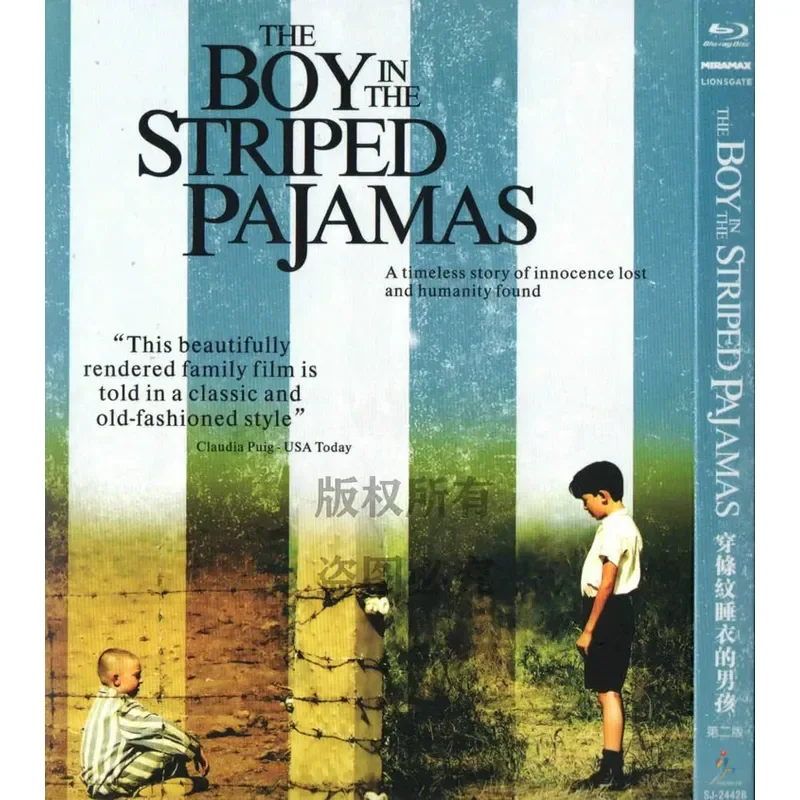 BD Blu-ray War Drama Movie The Boy in the Striped Pajamas 1080p High Definition 1 Disc