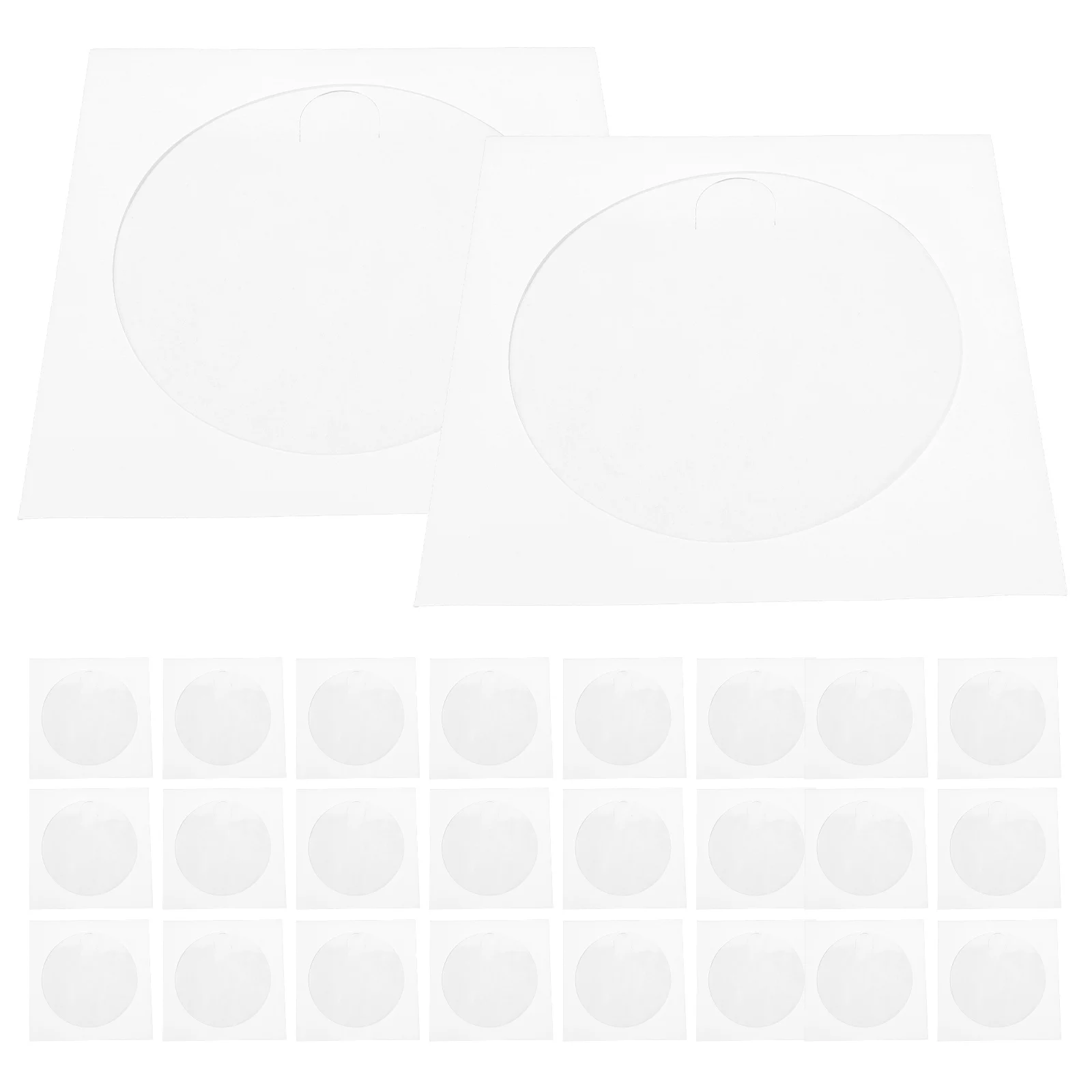 

100Pcs Cd Dvd Paper Sleeves Durable Storage Bags Protectors for Mailing Filing Organizing Cds Dvds Storage Case Holder