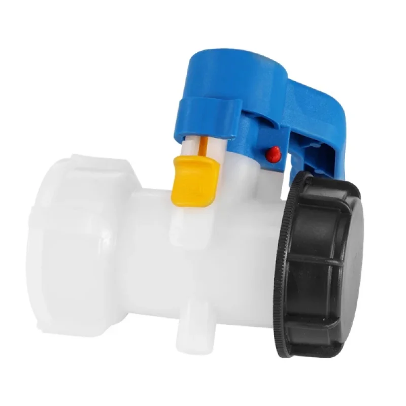 75mm Rubber Material With DN50 Flange Connection Bu-tterfly Va-lve Suitable For IBC Fuel T-ank Va-lve In Wa-ter T-ank