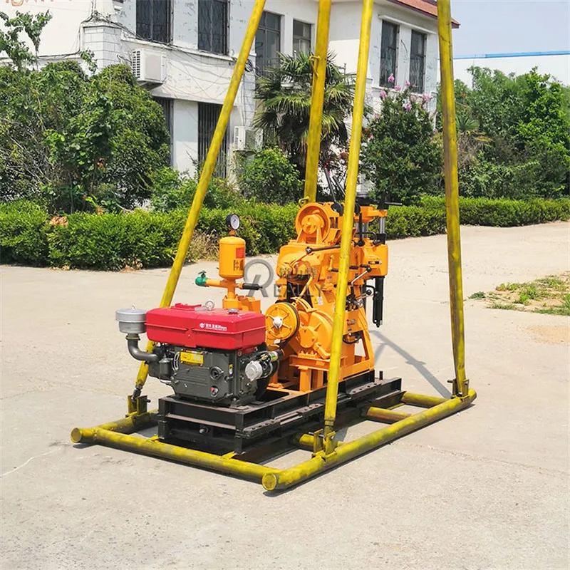 200m Bore Hole Drilling Machine Borehole Concrete Diamond Core Geotechnical Exploration Drills Drilling Cutting Bits Hole Rig