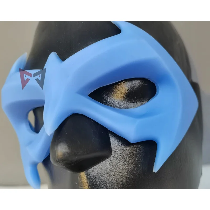 New Nightwing Cosplay Prop Eye Patch Mask Blue Color For Halloween Party Christmas