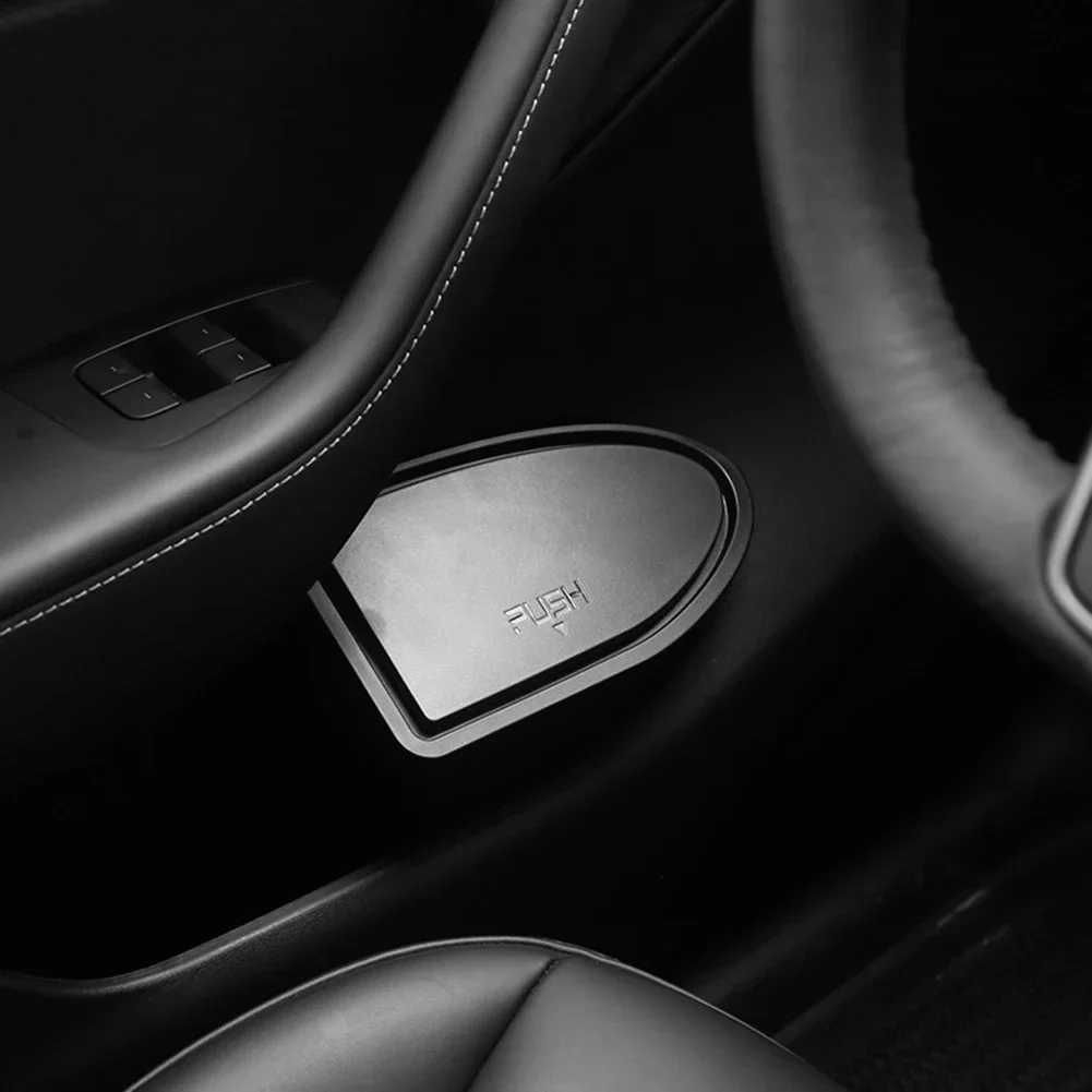 Per Tesla Model Y Pattumiera per porta anteriore Pattumiera per porta anteriore Un paio di accessori interni per spazio maggiorato per interni auto