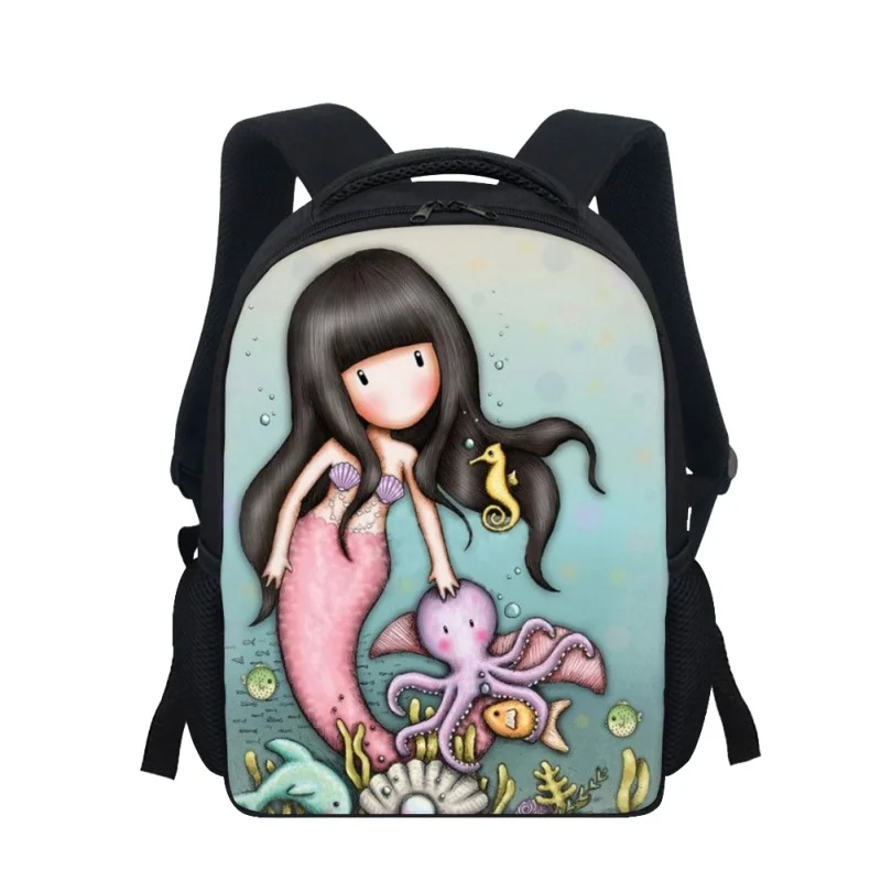 Imagem -04 - Mochilas para Notebook para Meninos e Meninas 3d Print Oxford Waterproof School Bags Cool Santa Pretty Pupil Laptop Novidade