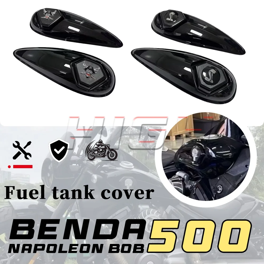 Widened fuel tank for Benda Napoleon BOB 500 napoleon bob 500 side fairing trim cover