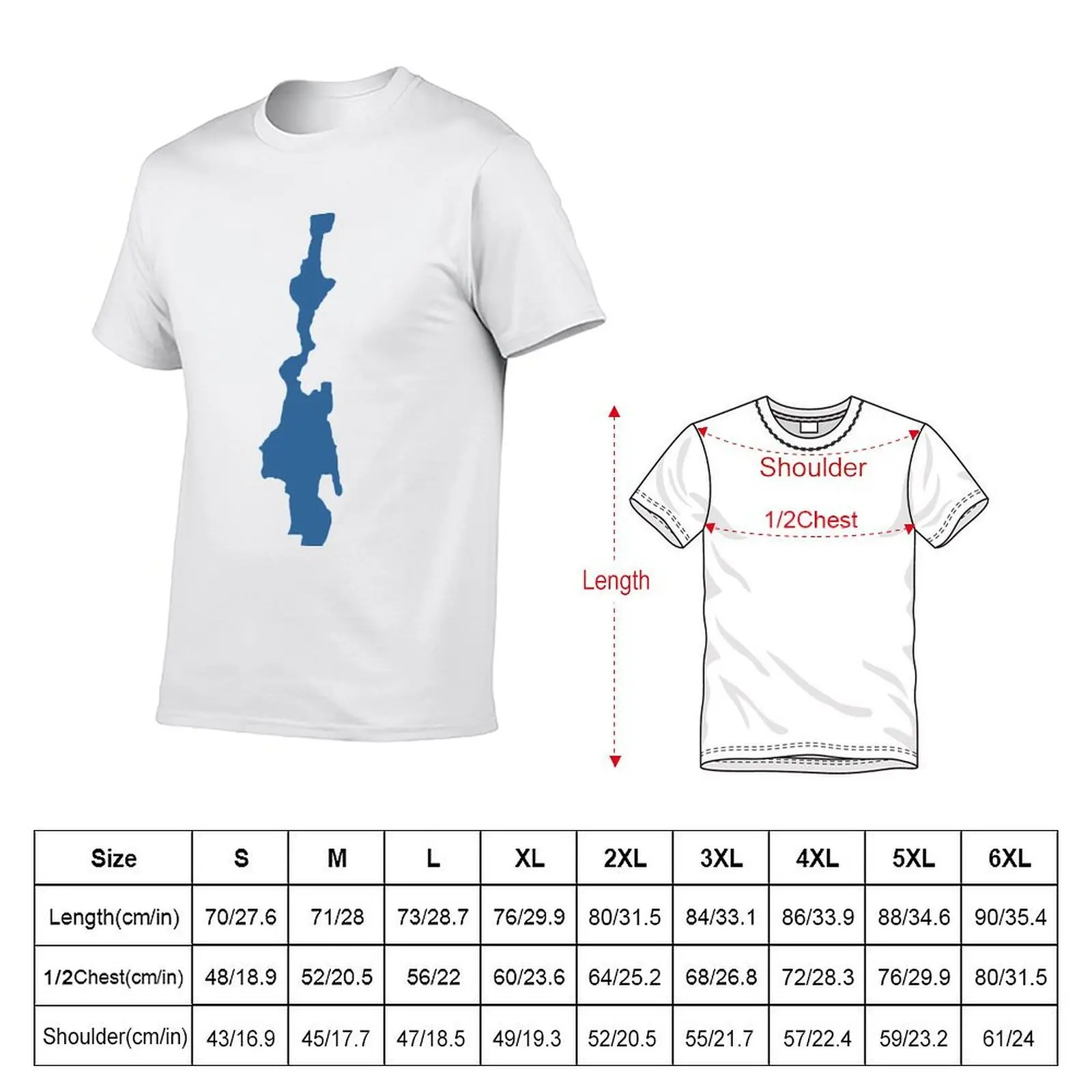Priest Lake T-Shirt anime tshirt t shirts designer anime t shirts for man T-shirt