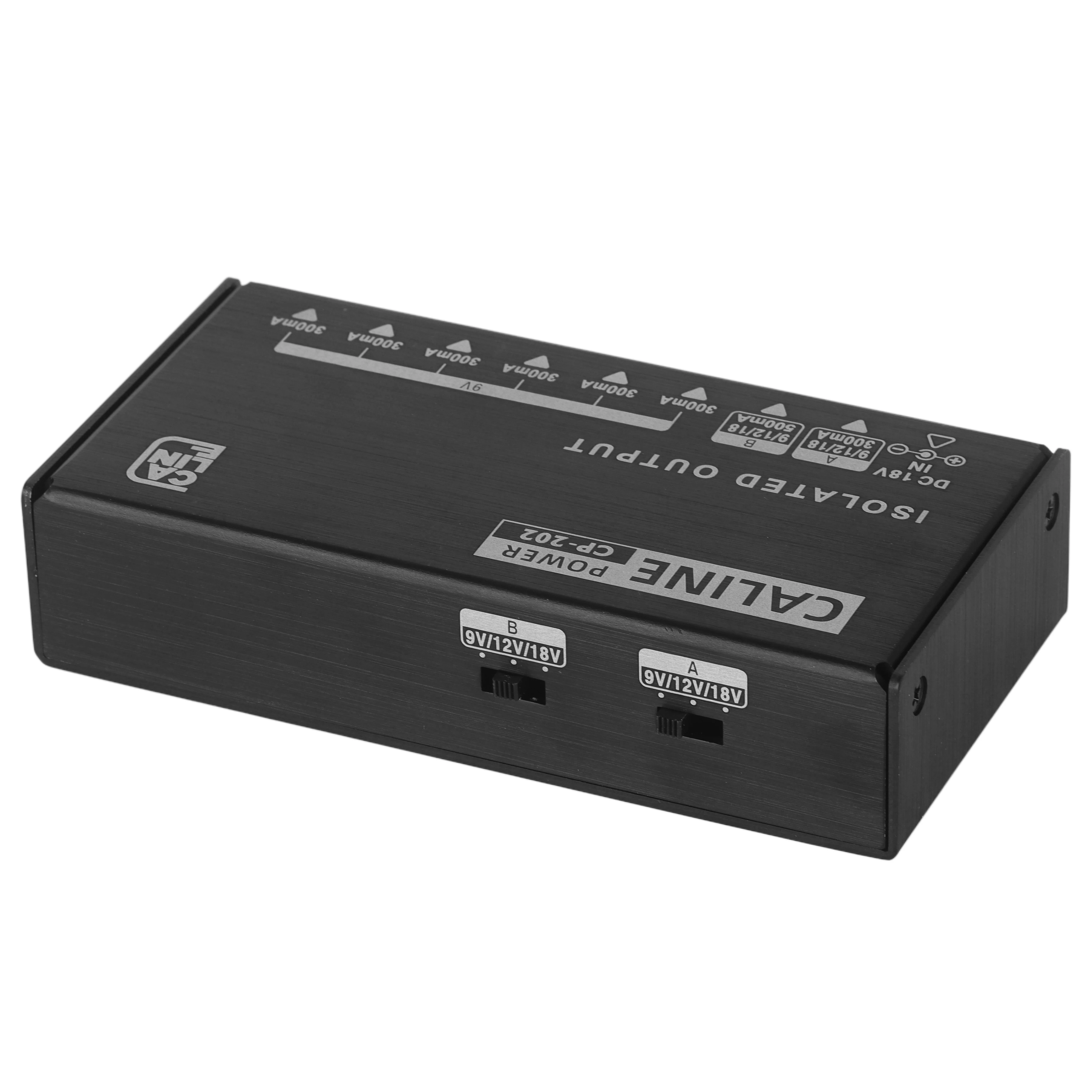 Caline CP-202 Truly Isolated Power Supply 8 Outputs For Guitar Effect Pedal