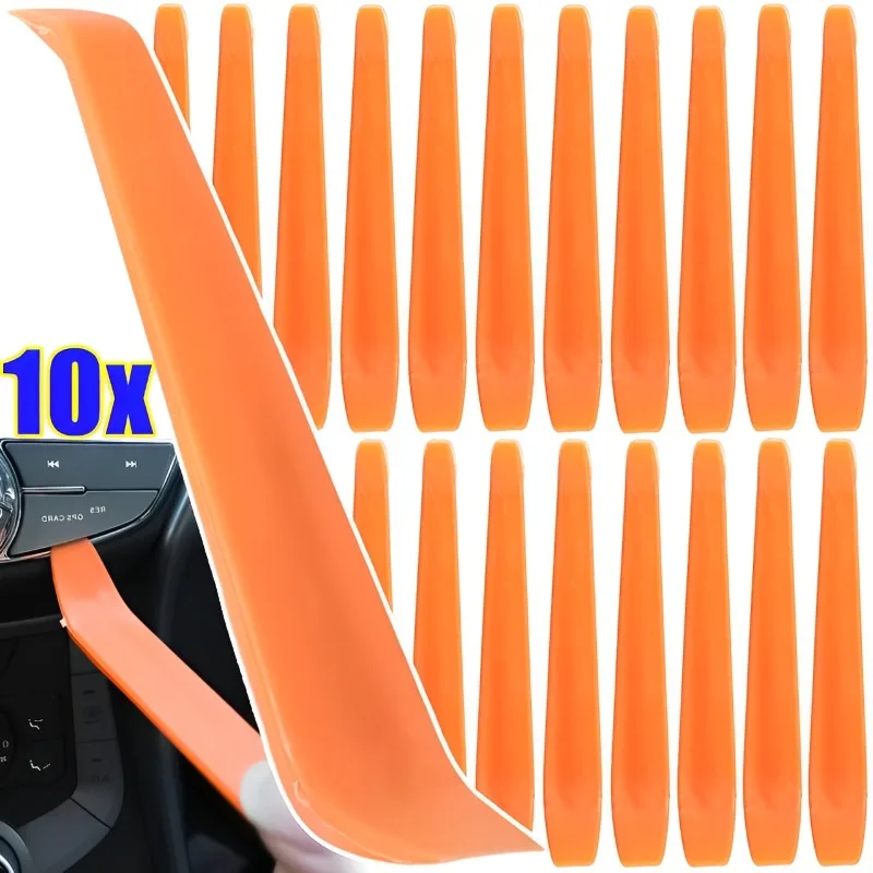 10/1Pcs Car Disassembly Screwdriver Plastic Hand-held Pry Bar Automotive Audio Disassembly Tool Automotive Accessories Crowbar
