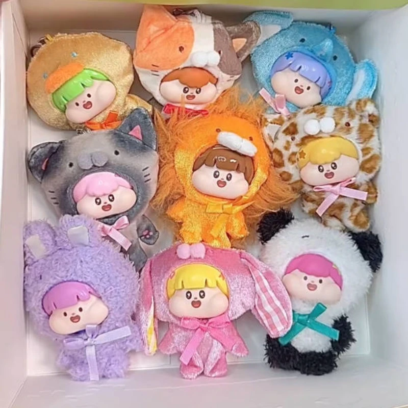 

Фрикадельки, милые животные, серия друзей, слепая коробка, плюшевый кулон, фрикадельки, загадочная коробка, милая фигурка, куклы для девочек, орнамент, подарки на день рождения