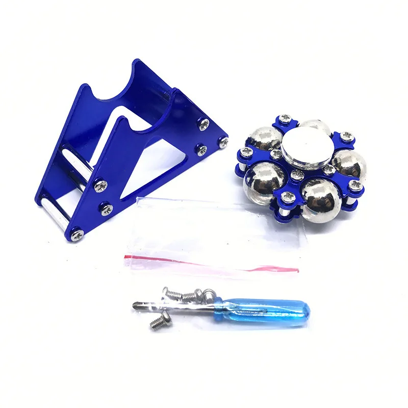 新しいメタルフィジェットスピナー抗ストレスハンド大人のおもちゃストレス解消おもちゃジャイロスコープデスクトップ子供用ジャイロストレスおもちゃギフト