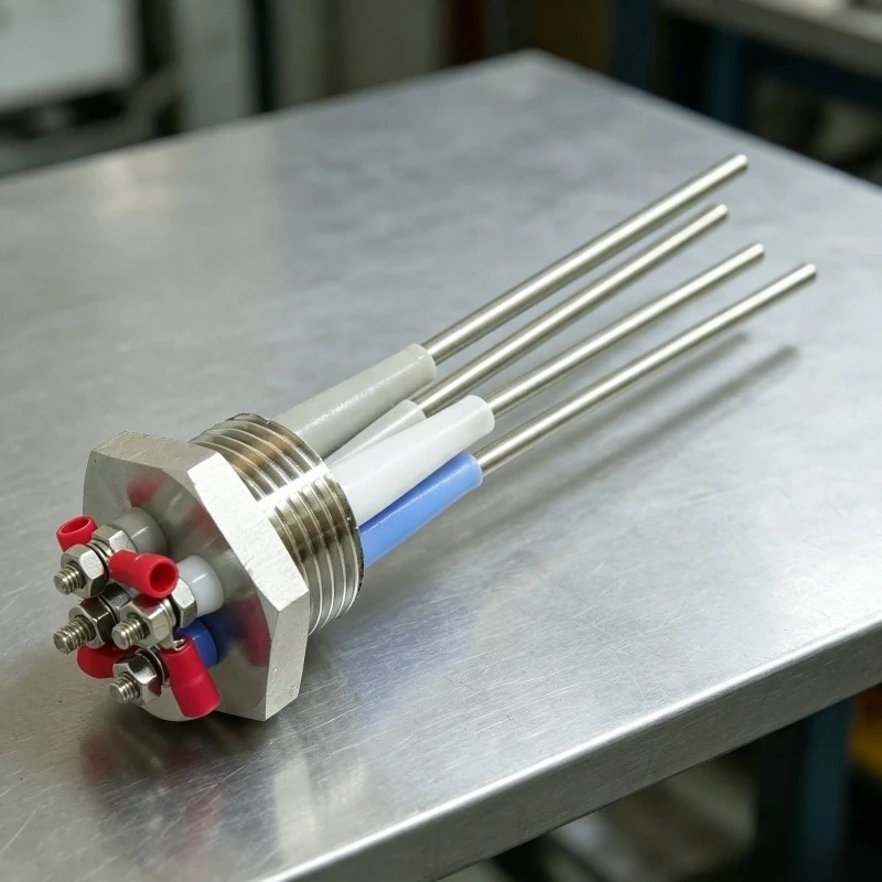 High Precision 1 Inch 4-Pole Stainless Steel 304 Water Level Electrode Sensor Probe for Boiler Tank
