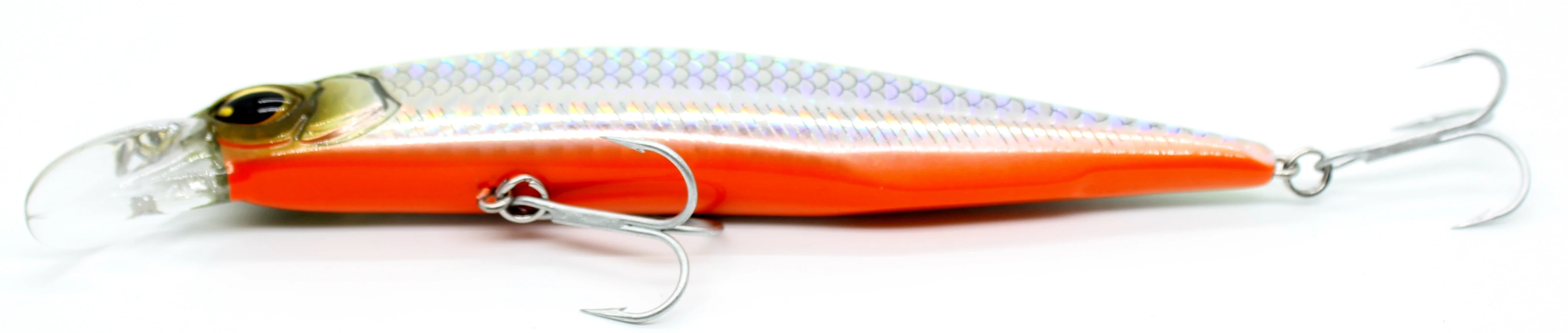 Aoclu-Floating Minnow Hard Bait Wobbler, Ruck köder, Tauchen, 1,8 m, tiefes Magnet gewicht, See barsch killer, VMC-Haken, 135mm, 18,7g – Detail 10