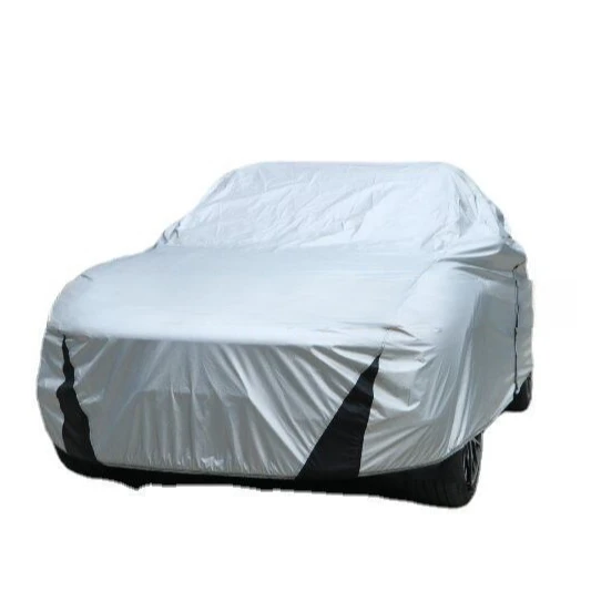 Car Cover Soft Aluminum Film Plus Cotton Matching Color, Rain, Dust and Freezing Car