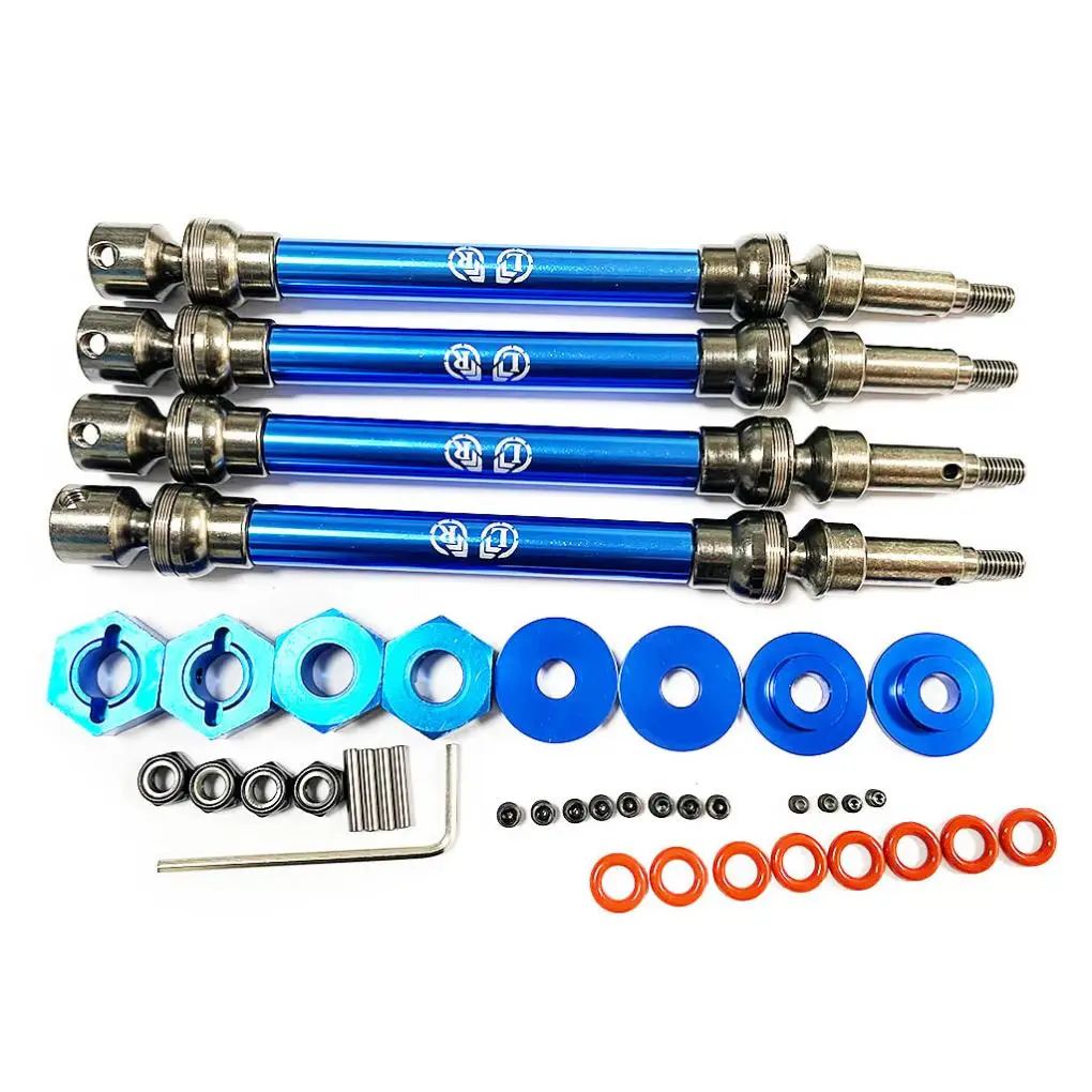 RCGOFOLLOW Steel Universal Drive Joint RC Upgrade Part Rc Universal Drive Joint For 1 10 ARRMA ARA102690 RC Car Part Dark Blue