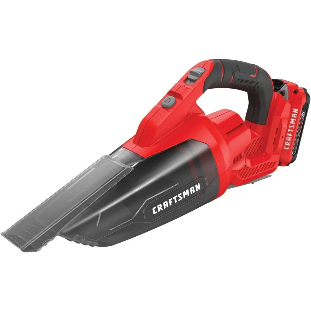 

V20 Cordless Hand Vacuum, 45 CFM, 2 Stage Filtration System with Filter, Battery and Charger Included (CMCVH001C1)