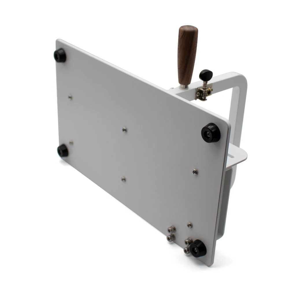 Cortador de jabón Manual hecho a mano, máquina de corte de jabón de un solo brazo de Metal, mesa de corte de precisión, para el hogar