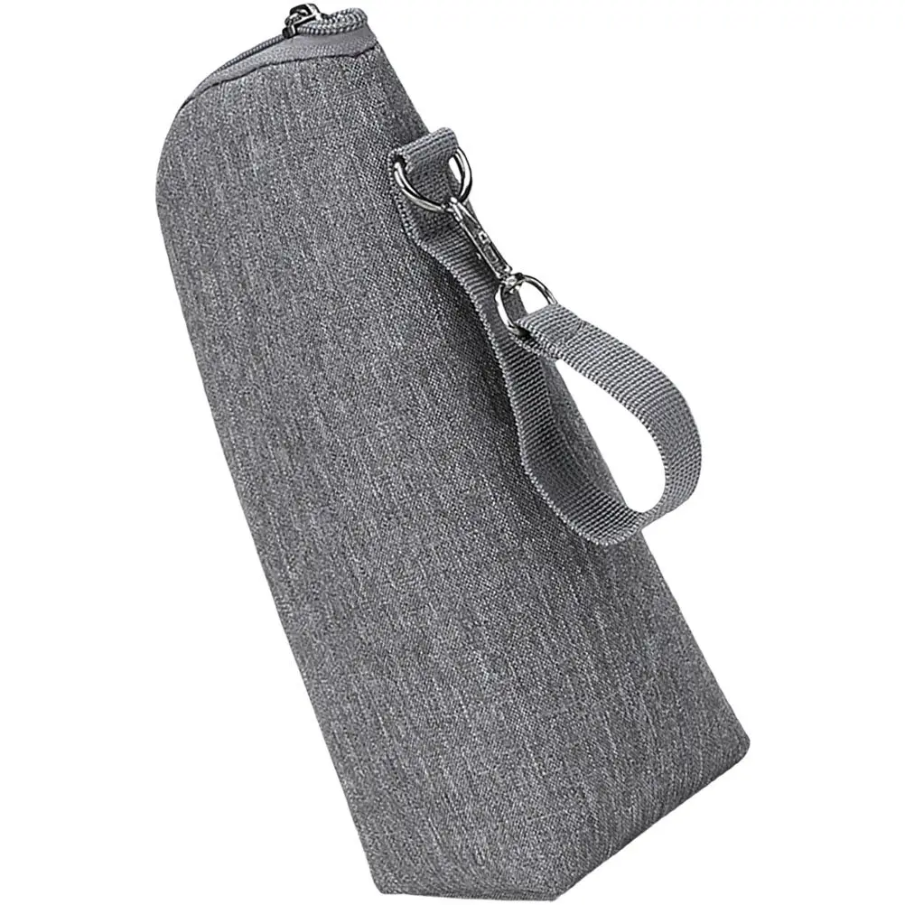 

Baby Bottle Insulated Bag Portable Nursing Bottle Thermal Pouch Travel Stroller Clip Handheld Warm Keeping Milk Storage