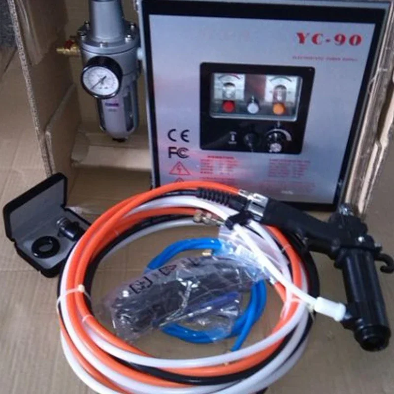 YC-90 electrostatic spray gun, automatic spray gun for paint spraying line