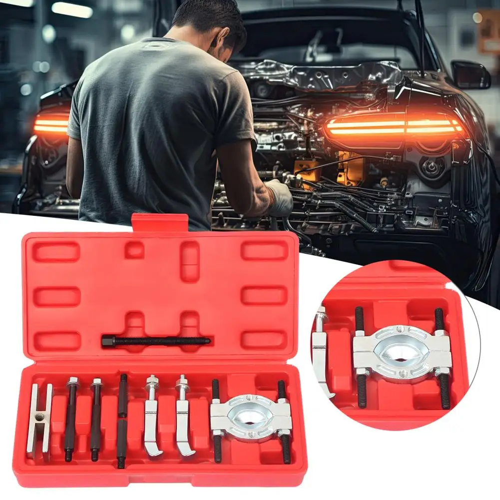 

Bearing Puller Kit Compact Easy to Use Bearing Separator Automotive Bearing Separator Jaw Splitting Gear Puller Tool Set
