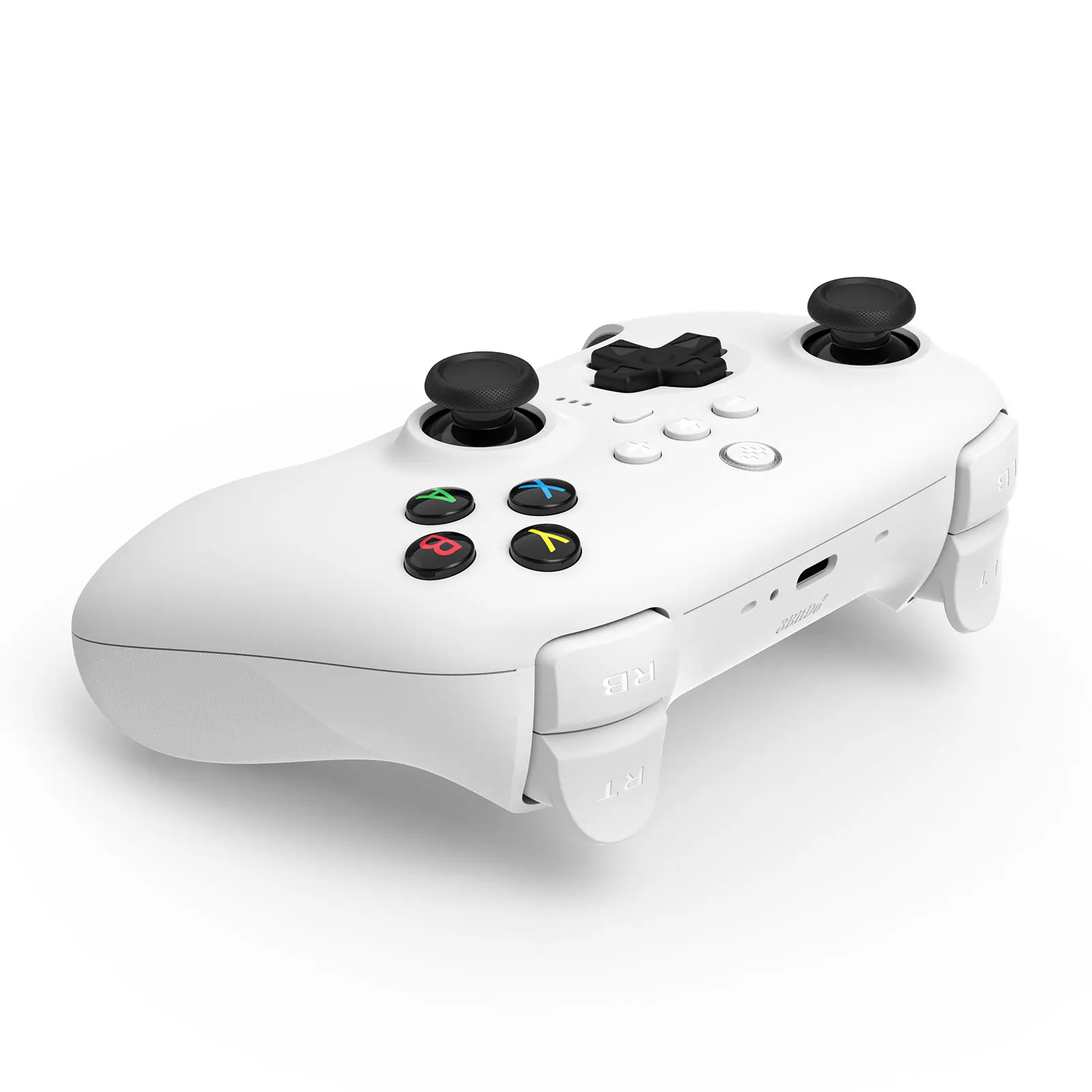 AKNES 8BitDo 얼티밋 무선 게임 컨트롤러 게임 패드 조이스틱, PC 윈도우 스팀 안드로이드용 충전 도크 포함, 2.4G