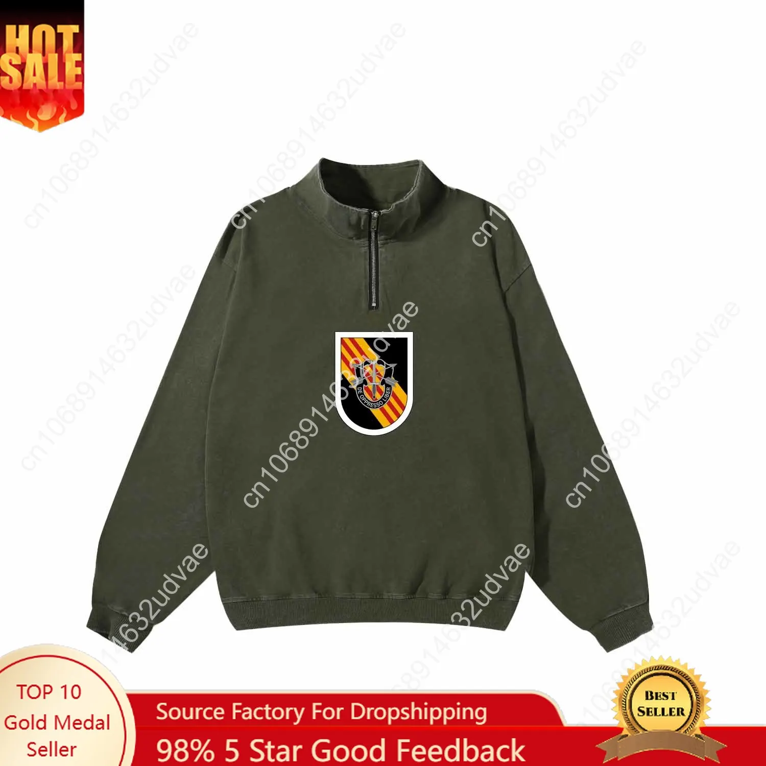 US Special Forces Shirt 5e Special Forces SFG Retro Sweatshirt Man Vrouw Tiener Trui Custom Made Tops Mouw T-shirt