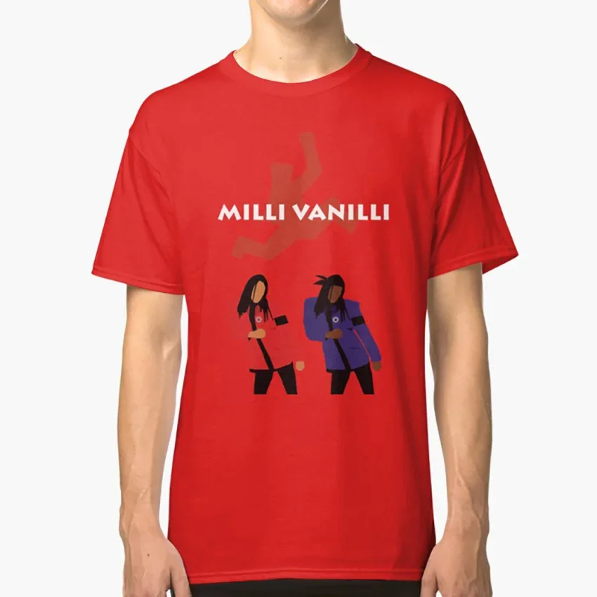 men clothing  harajuku   Girl You Know It's True T Shirt Milli Vanilli Rob And Fab Girl You Know Its True