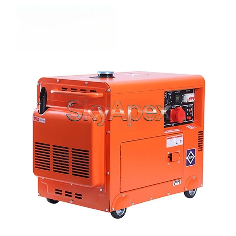 New Portable Factory Mine Outdoor 5-8KW Small Silent Diesel Generator Set Industry-Specific Equipment Generator