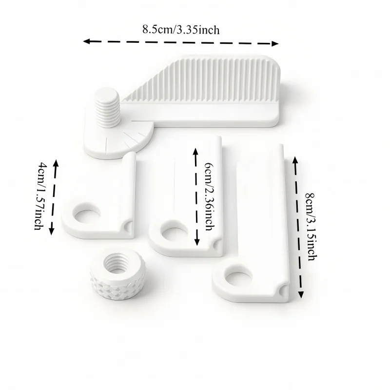 3D Printed 5 Adjustable Angle Drilling Guide Rail｜0°30°45°60°90°Precise Positioning Portable For One-Handed Operation Carpentry
