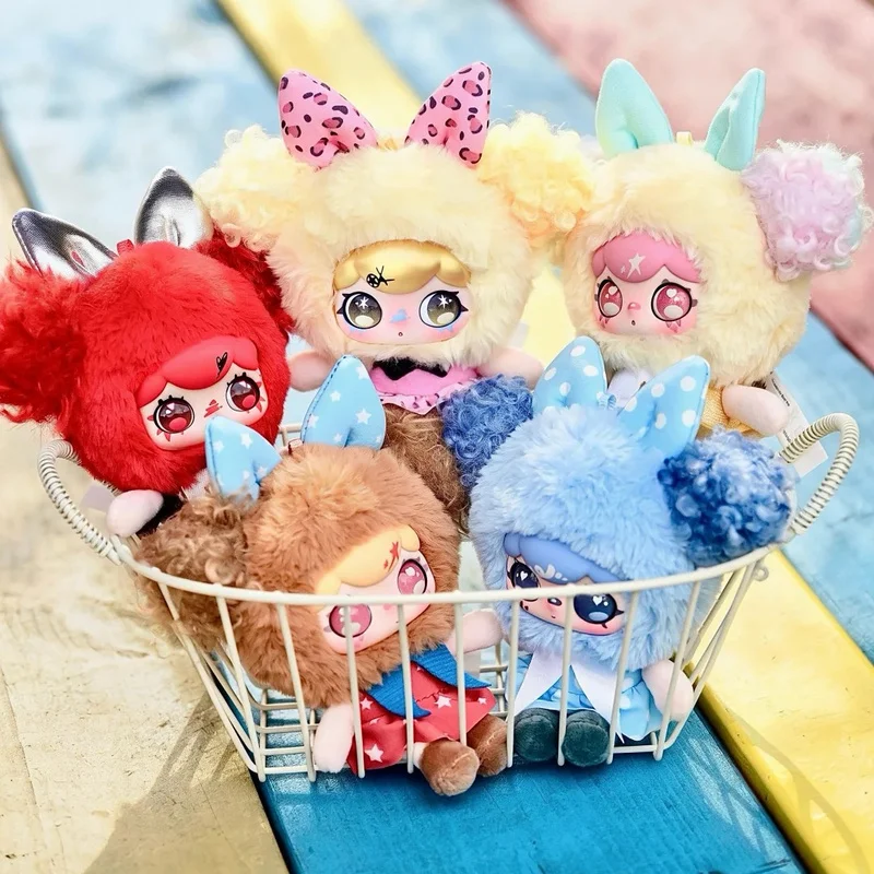 Lulumi Candy Series Mini Vinyl Plush Toy Blind Box Caixa Caja Kawaii Gift Anime Figure Toys Desktop Ornament Cartoon Model