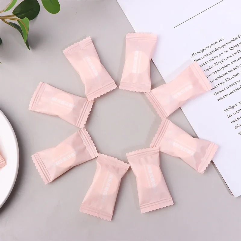 Compressed Towels Travel In Compressed Bag Suitable For Sensitive Skin Cotton Cleansing Towel Disposable Face Pack 10-100Pcs image 3