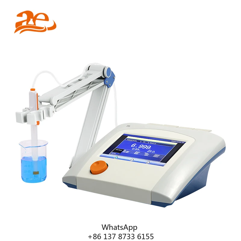 Laboratory Benchtop Digital PH ORP Temperature Meter Multi Parameter Water Quality Tester