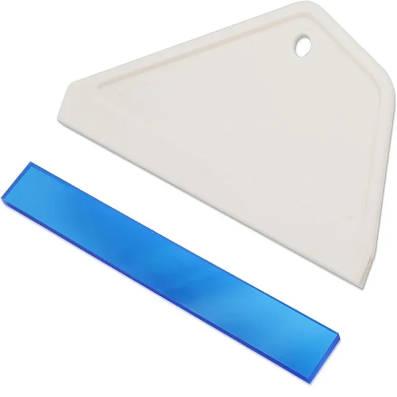 อุปกรณ์ติดตั้งฟิล์มกระจกมีดขูดกระจกรถยนต์1ชิ้นเครื่องขูดซ่อมแซมรถยนต์สีรถ