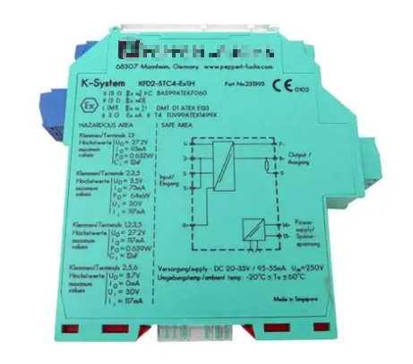 Fuente de alimentación del transmisor SMART KFD2-STC4-Ex1.2O