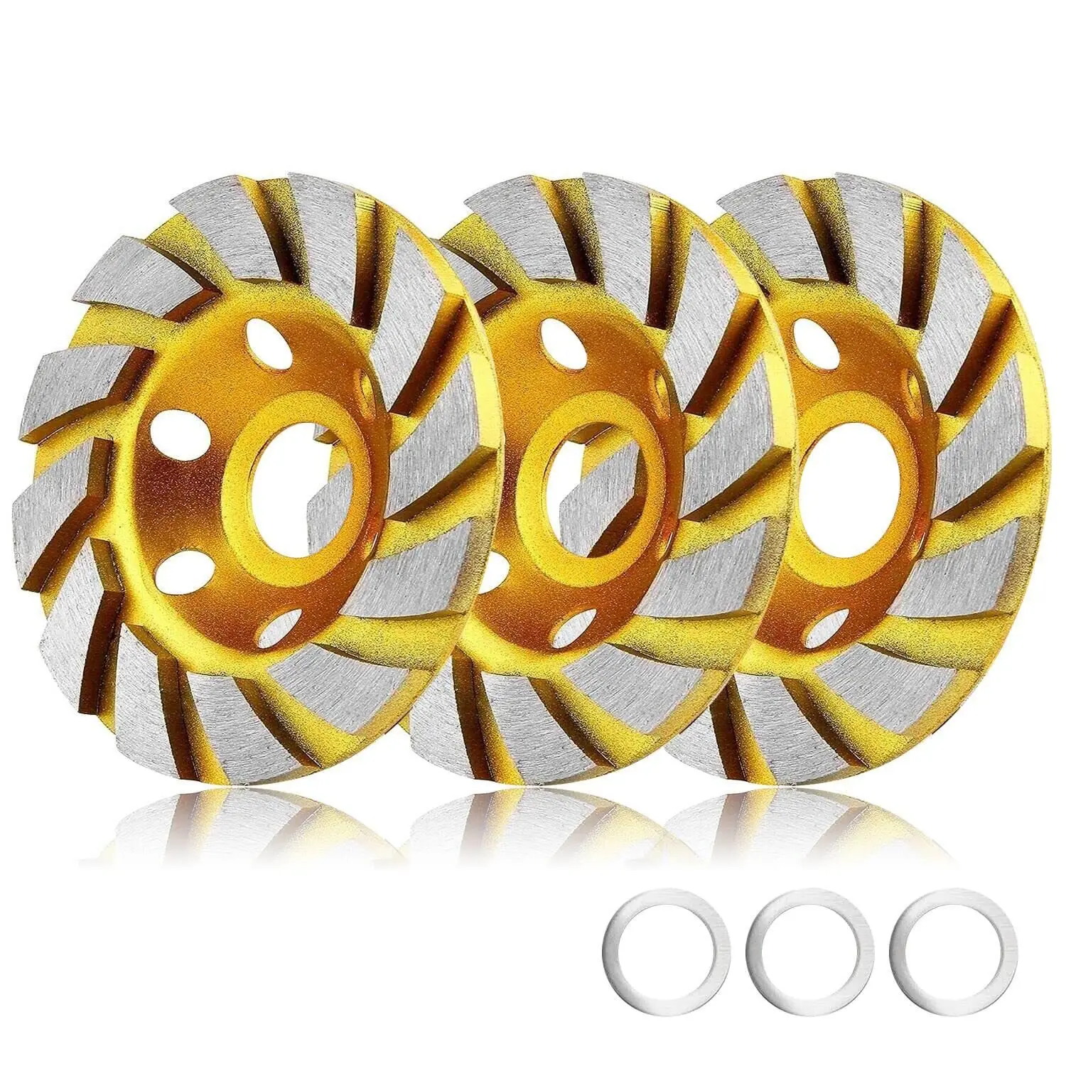 

Cement stone concrete grinding disc double row grinding wheel cup bowl grinding disc diamond grinding disc
