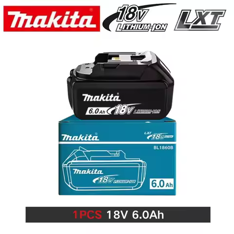 Makita 18V 6.0Ah battery,rechargeable battery, replacing Makita BL1860B 18V.power tools battery.