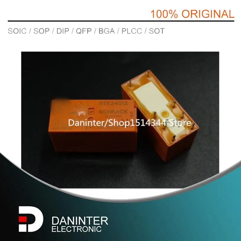 

RTE24012 12 В постоянного тока RTE24012-12 В 8 контактов 5 шт.-20 шт./лот