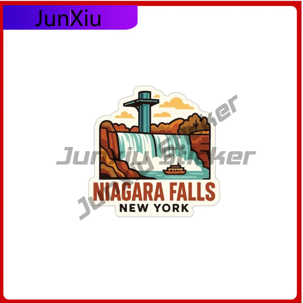

Niagara Falls Occlusion Scratch Sticker Exterior Vinyl Decal Suv Bumper Bodywork Motocross Decals Stickers For Car Decoration