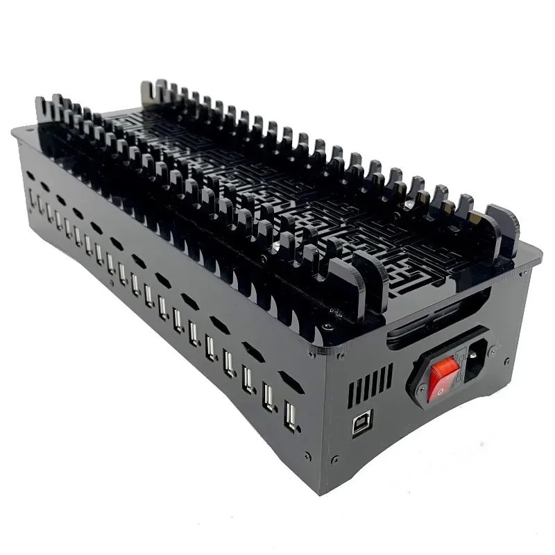 Multi-Row Multi-Bit Mobile Phone Display Rack Same Frequency Brush Video Operation Multiple Office Equipment Desktop Live Matrix