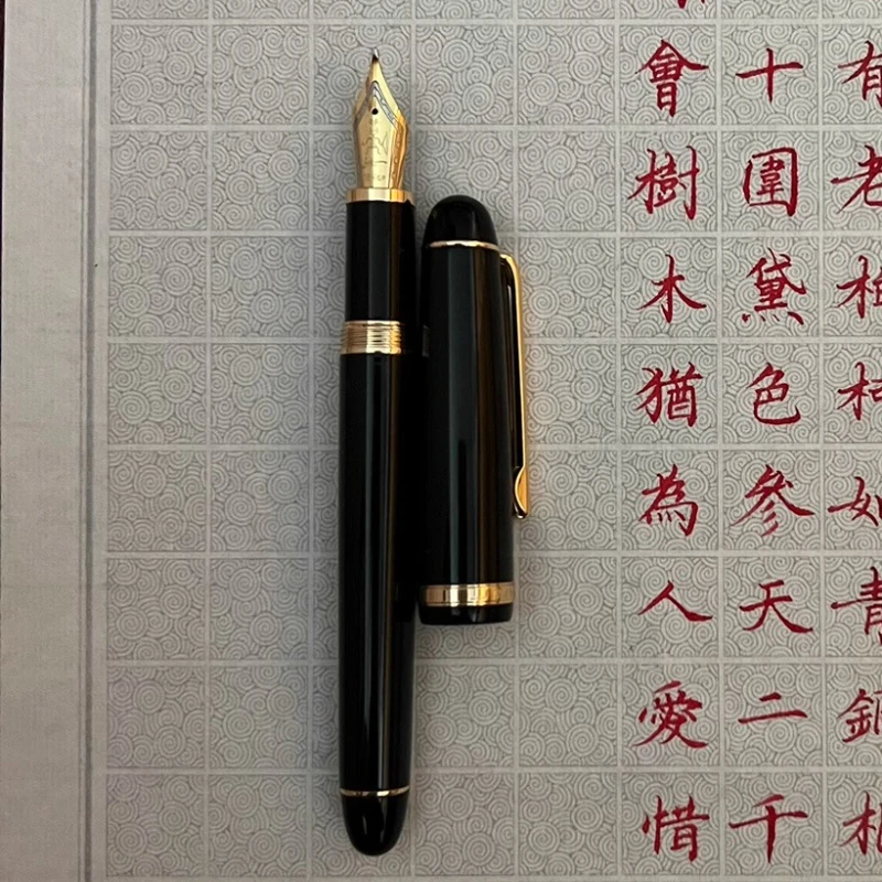 lxuury-balaoye-x350-long-knife-fountain-pens-m-b-07-10-nib-calligraphy-new-pen-perfect-corporate-business-anniversary-present