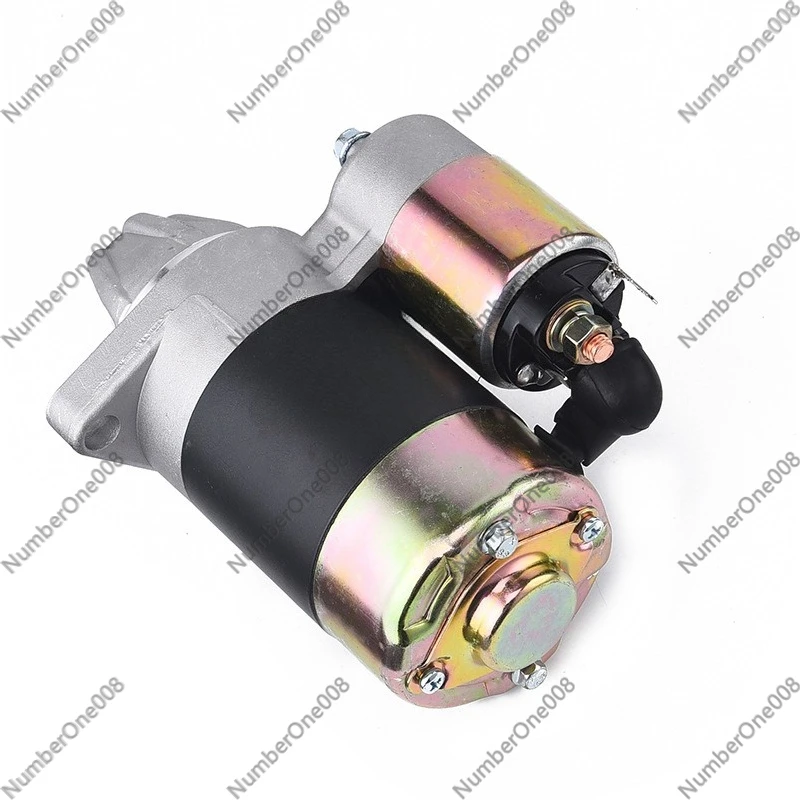 QD114A/414 12V 1.2kW Electric Starter Motor for 186F/188F/192F Air Cooled Diesel Engine, Torque Replacement for Generator Tiller
