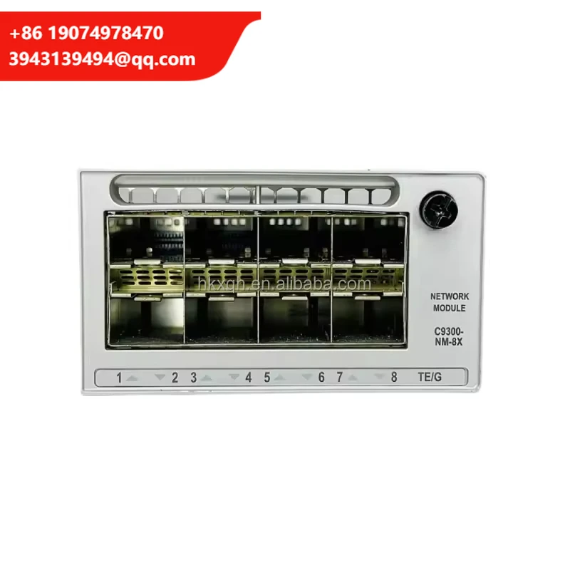 

Новый оригинальный сетевой модуль C9300-NM-8X серии Catalyst 9300 с 8 портами 10GE Gigabit Uplink