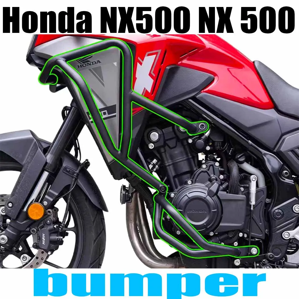 For Honda NX500 NX 500 Guardrail refit all-inclusive bumper