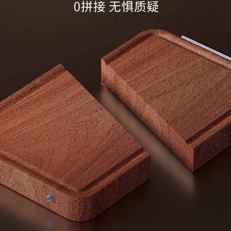 Ebony whole wood cutting board anti-mildew and antibacterial household solid wood double-sided kitchen
