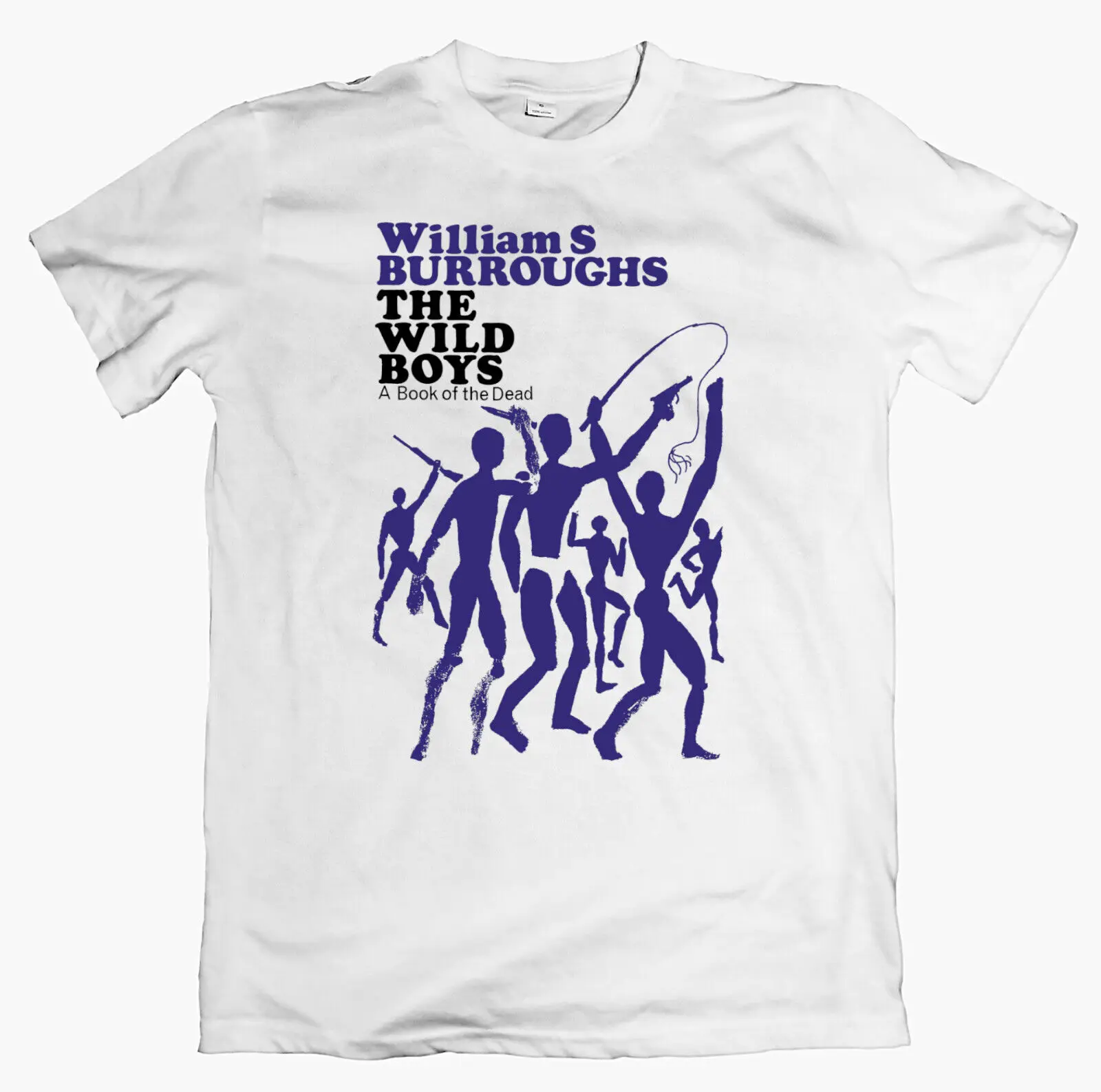 

William Burroughs Wild Boys T-Shirt Throbbing Gristle Coil Psychic Tv Gysin