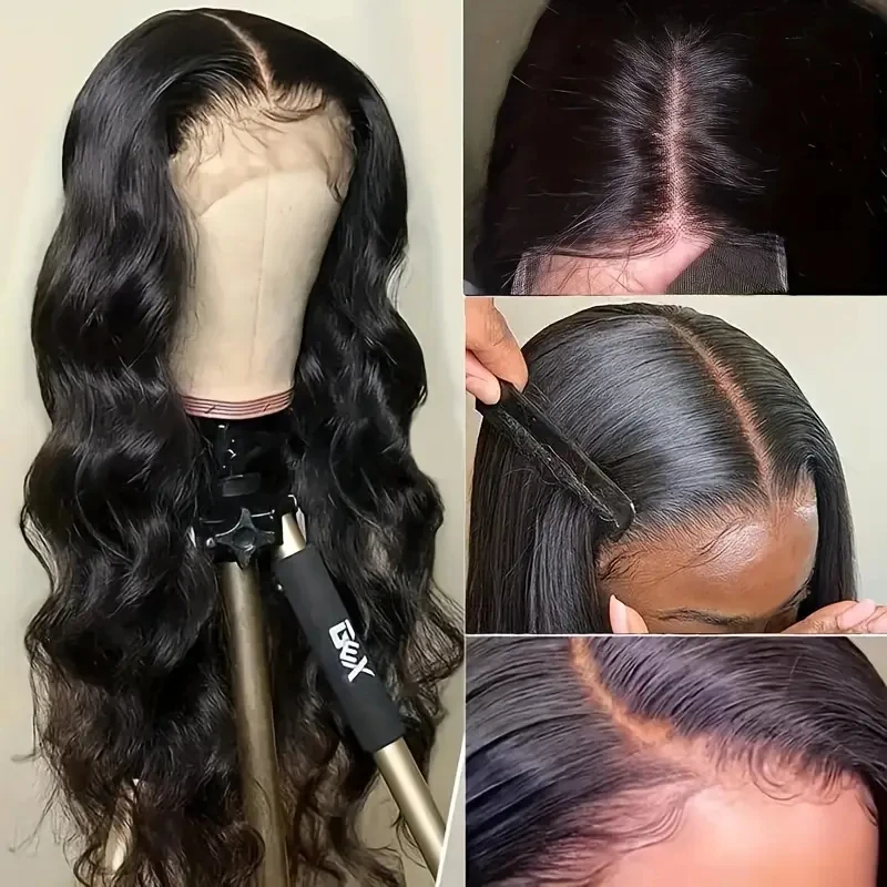 Парик без клея HAIRTIME, 30 Дюймов, 5 Х5, волнистые волосы, парик без клея, человеческие волосы, предварительно вырезанные передние парики на сетке, человеческие волосы, предварительно отбеленные человеческие волосы